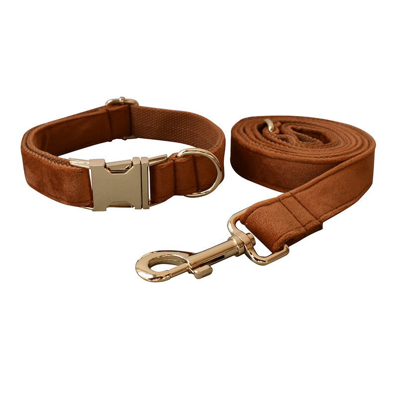 SUEDE set guinzaglio